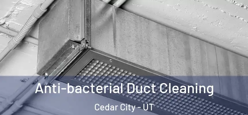  Anti-bacterial Duct Cleaning Cedar City - UT